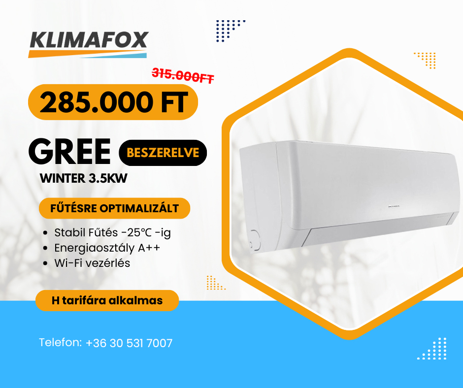 Gree Winter 3,5 kw