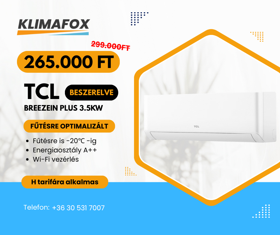 TCL Breezin Plus 3,5 kw